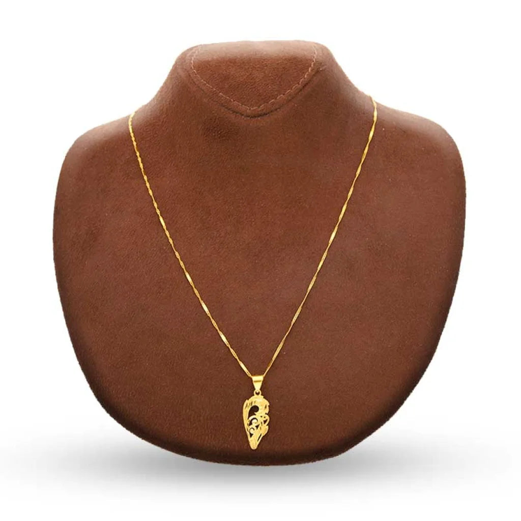 Gold Necklace (Chain With Pendant) 22Kt - Fkjnkl22K3036 Necklaces