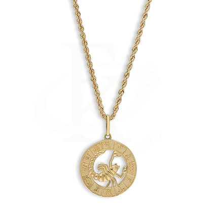 Gold Necklace (Chain With Scorpio Zodiac Sign Pendant) 18Kt - Fkjnkl18K5465 Necklaces