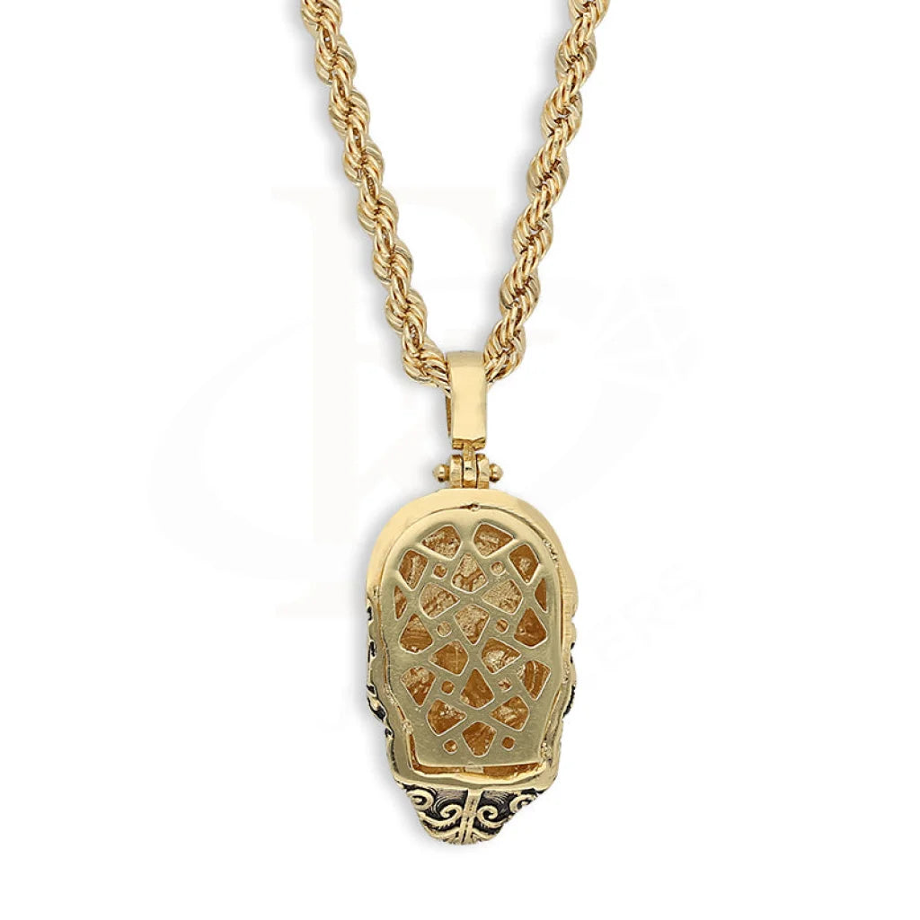 Gold Necklace (Chain With Skull Pendant) 18Kt - Fkjnkl18K5457 Necklaces