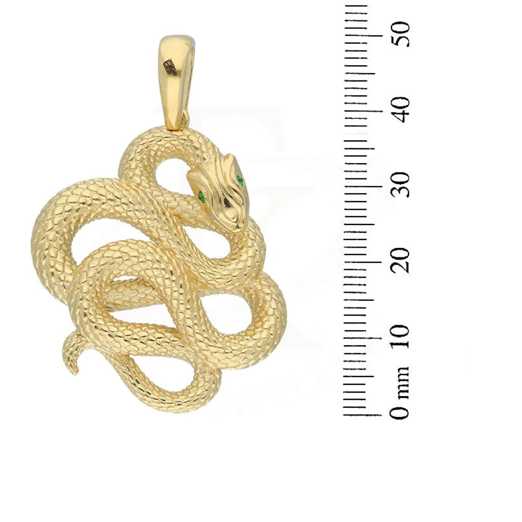 Gold Necklace (Chain With Snake Pendant) 18Kt - Fkjnkl18K5100 Necklaces