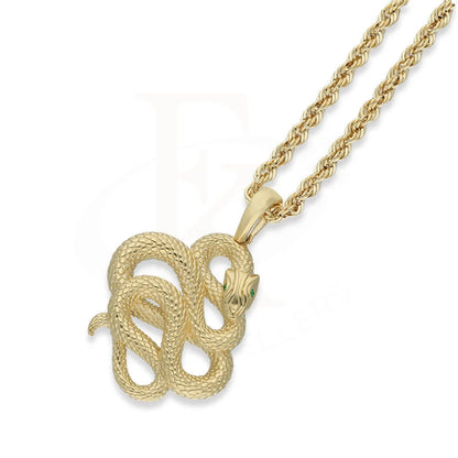 Gold Necklace (Chain With Snake Pendant) 18Kt - Fkjnkl18K5100 Necklaces