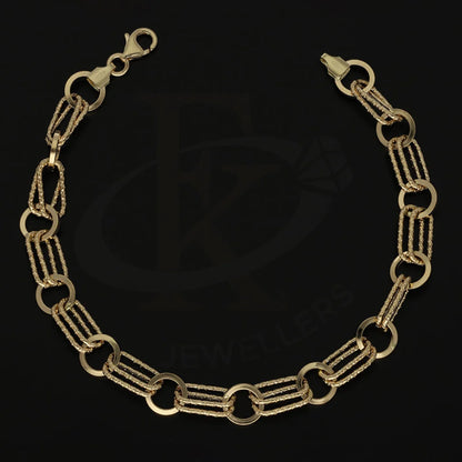 Gold Oval Cable Link Bracelet 18Kt - Fkjbrl18K5202 Bracelets