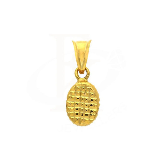 Gold Oval Pendant 18Kt - Fkjpnd18K2571 Pendants