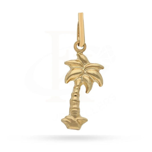 Gold Palm Pendant 18Kt - Fkjpnd1495 Pendants