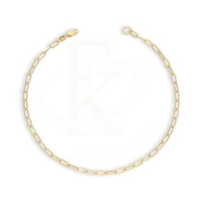 Gold Paper Clip Anklet 18Kt - Fkjankl18K5261 Anklets