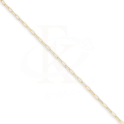 Gold Paper Clip Anklet 18Kt - Fkjankl18K5261 Anklets