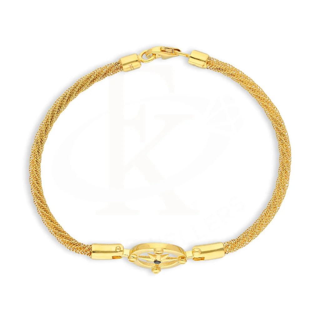 Gold Star Shaped Bracelet 22Kt - Fkjbrl22K5033 Bracelets