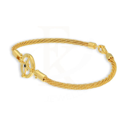 Gold Star Shaped Bracelet 22Kt - Fkjbrl22K5033 Bracelets