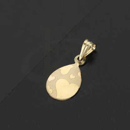 Gold Pear Shaped Pendant 18Kt - Fkjpnd18K5122 Pendants