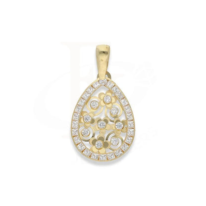 Gold Pear Shaped Pendant 18Kt - Fkjpnd1985 Type 7 Pendants