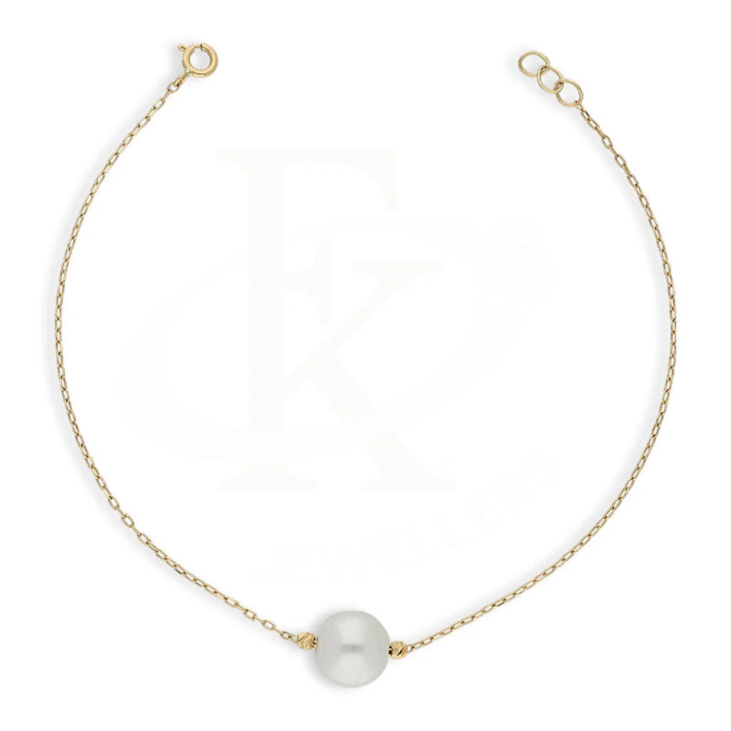 Gold Pearl Bracelet 18Kt - Fkjbrl18K5589 Bracelets