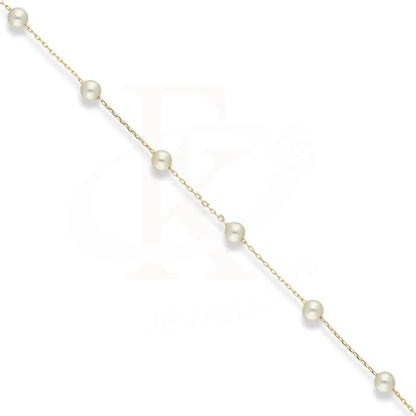 Gold Pearls Bracelet 18Kt - Fkjbrl18K3039 Bracelets