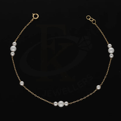 Gold Pearls Bracelet 18Kt - Fkjbrl18K5586 Bracelets