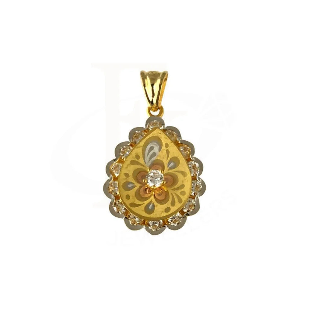 Gold Pendant 22Kt - Fkjpnd1682 Pendants