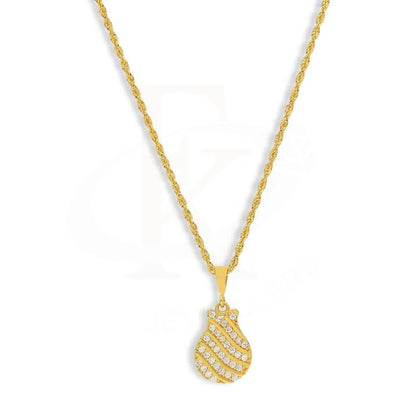 Gold Pendant Set (Necklace Earrings And Ring) 18Kt - Fkjnklst18K2448 Sets