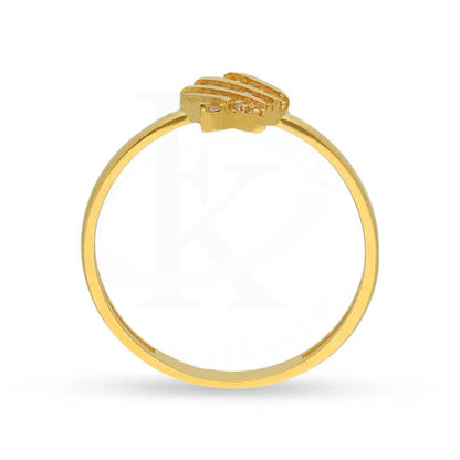 Gold Pendant Set (Necklace Earrings And Ring) 18Kt - Fkjnklst18K6167 Sets