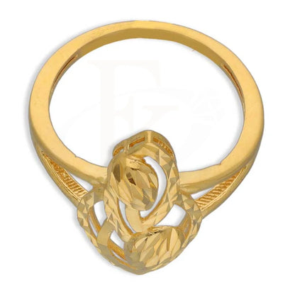Gold Pendant Set (Necklace Earrings And Ring) 22Kt - Fkjnklst22K2391 Sets