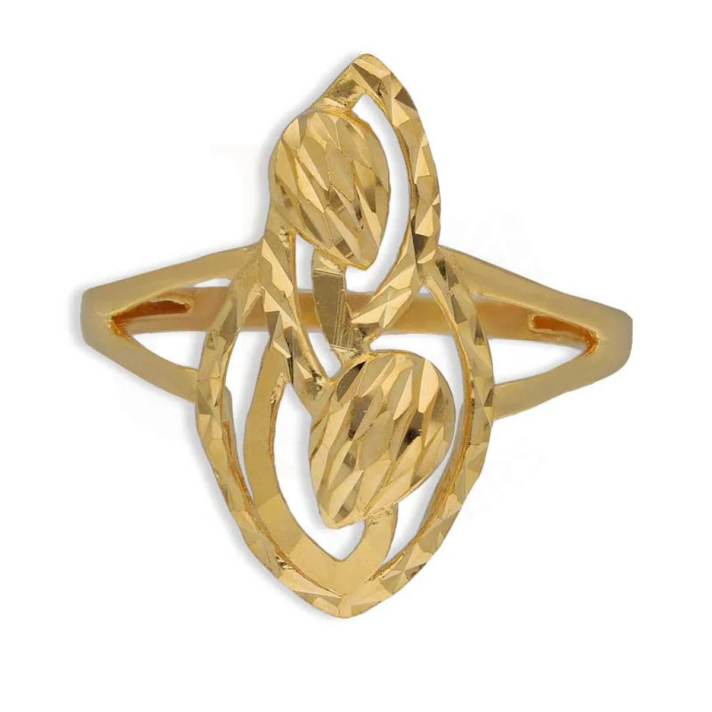 Gold Pendant Set (Necklace Earrings And Ring) 22Kt - Fkjnklst22K2391 Sets