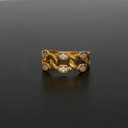 Gold Ring 21Kt - Fkjrn21K7725 Rings