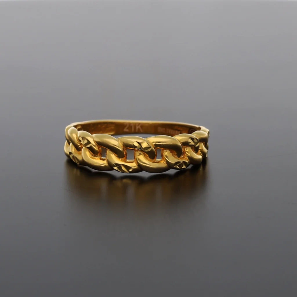 Gold Ring 21Kt - Fkjrn21K7726 Rings