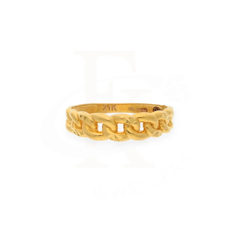 Gold Ring 21Kt - Fkjrn21K7726 Rings