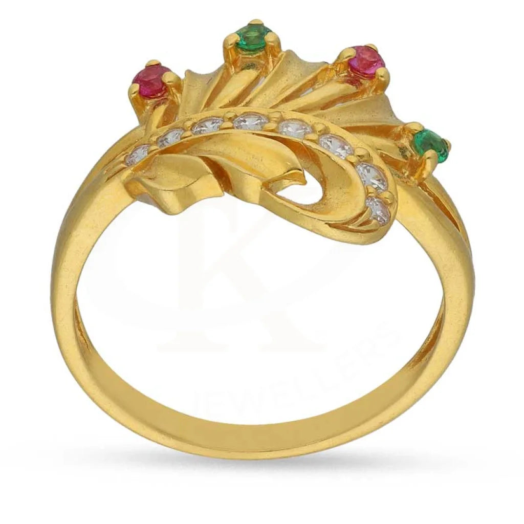 Gold Ring 22Kt - Fkjrn22K3154 Rings