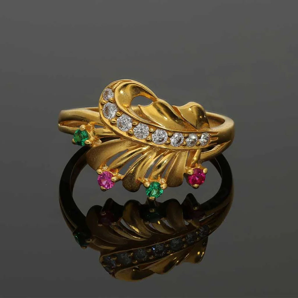 Gold Ring 22Kt - Fkjrn22K3154 Rings