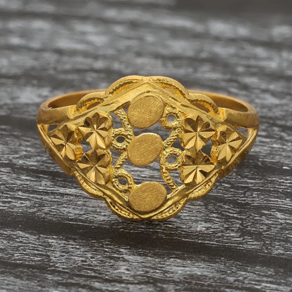 Gold Ring 22Kt - Fkjrn22K3354 Rings