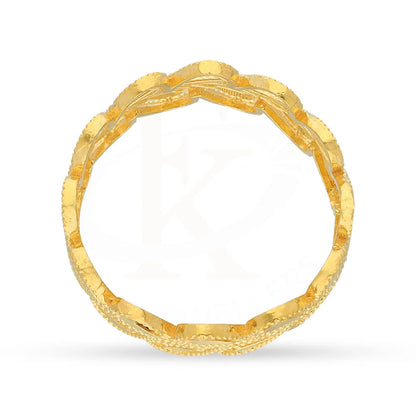 Gold Leaf Ring 22Kt - Fkjrn22K5061 Rings