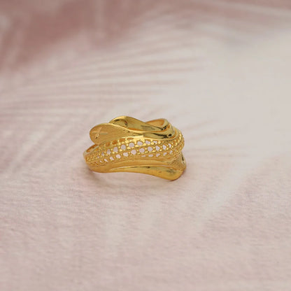 Gold Ring 22Kt - Fkjrn22K5066 Rings