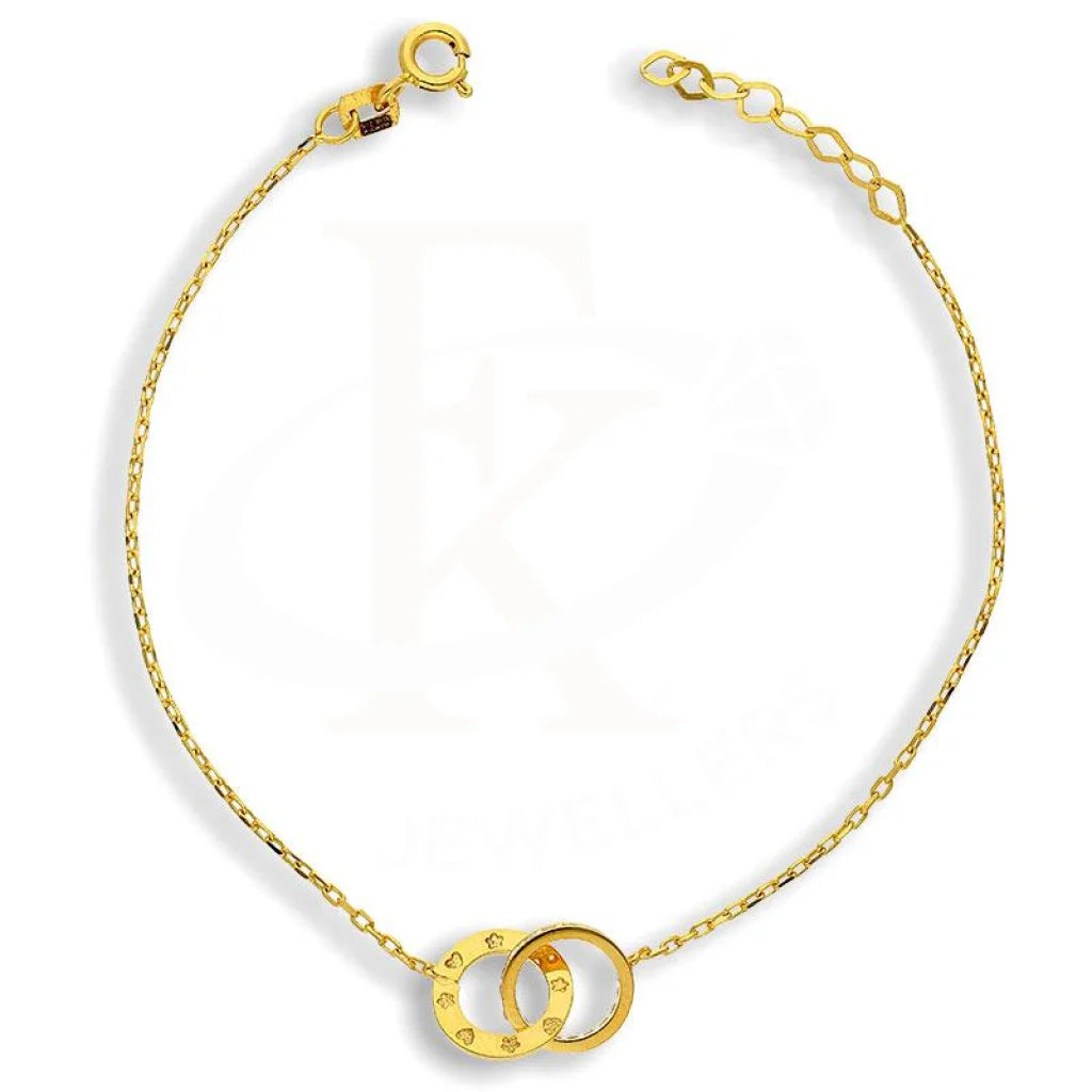 Gold Rings Bracelet 21Kt - Fkjbrl21K2277 Bracelets