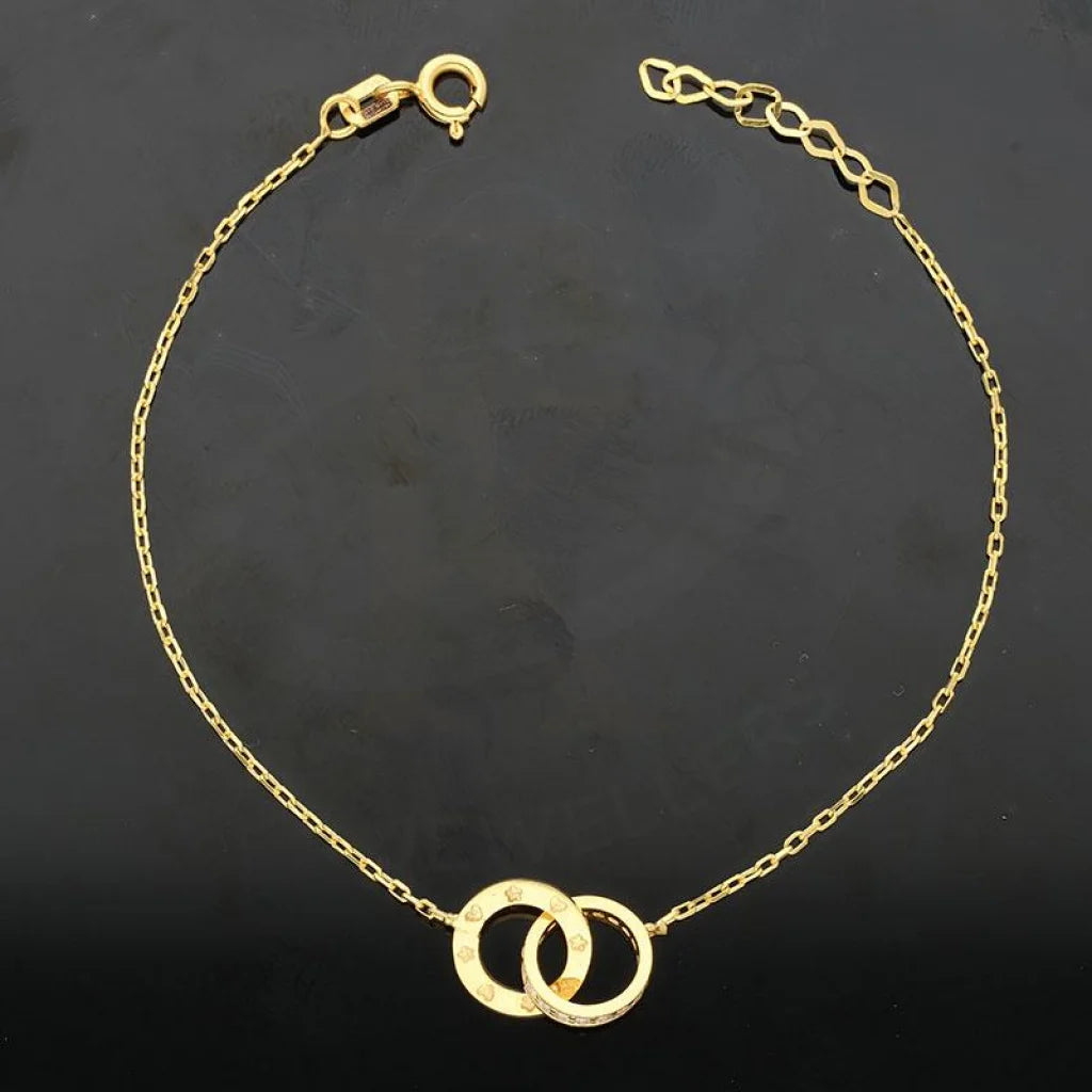 Gold Rings Bracelet 21Kt - Fkjbrl21K2277 Bracelets