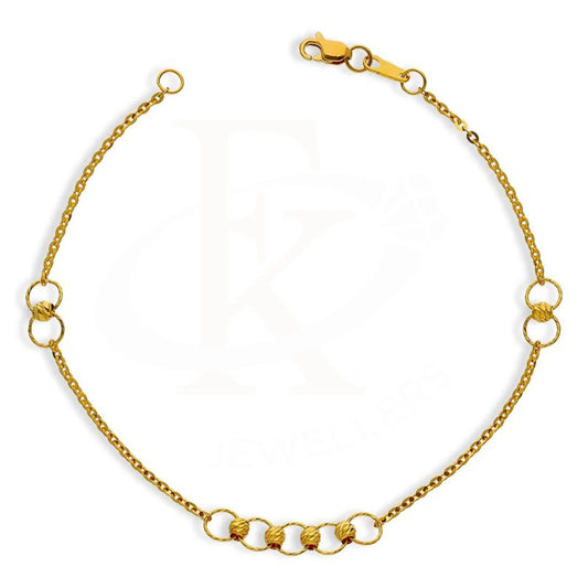 Gold Rings Bracelet 21Kt - Fkjbrl21K2534 Bracelets