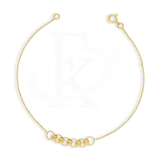 Gold Rings Bracelet 21Kt - Fkjbrl21Km5093 Bracelets