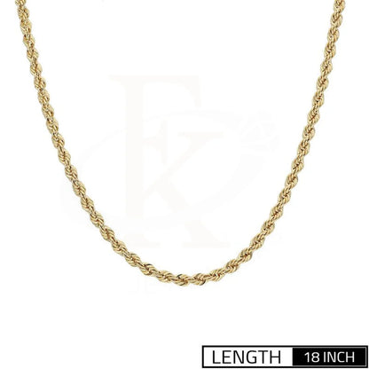 Gold Rope Chain 18Kt - Fkjcn18K2100 2.570 Chains