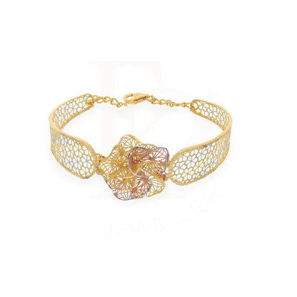 Gold Rose Bangle 21Kt - Fkjbng21Km8191 Bangles