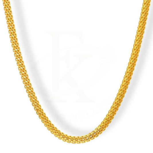 Gold Flat Chain 22Kt - Fkjcn22K2119 Chains