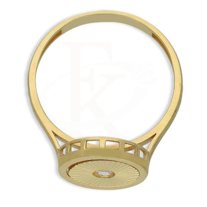 Gold Round Shaped Ring 18Kt - Fkjrn18K3788 Rings