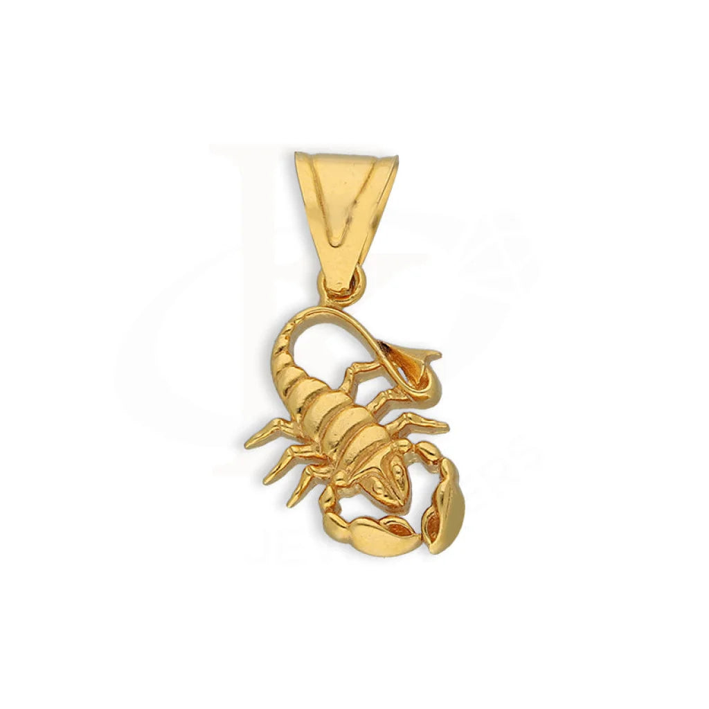 Gold Scorpio Pendant 22Kt - Fkjpnd22K5618 Pendants