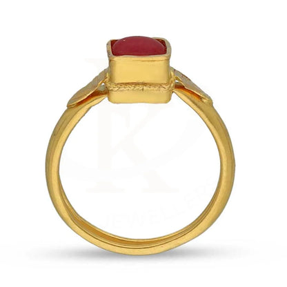 Gold Solitaire Baby Ring 22Kt - Fkjrn22K3819 Rings