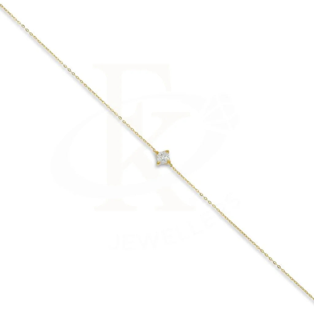 Gold Solitaire Bracelet 21Kt - Fkjbrl21K2459 Bracelets