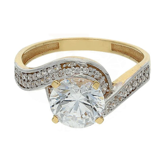 Gold Solitaire Ring 18Kt - Fkjrn1551 Rings