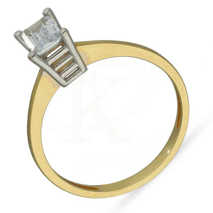 Gold Solitaire Ring 18Kt - Fkjrn18K3125 Rings