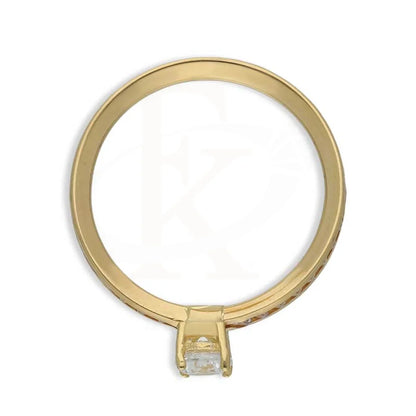 Gold Solitaire Ring 18Kt - Fkjrn18K3796 Rings