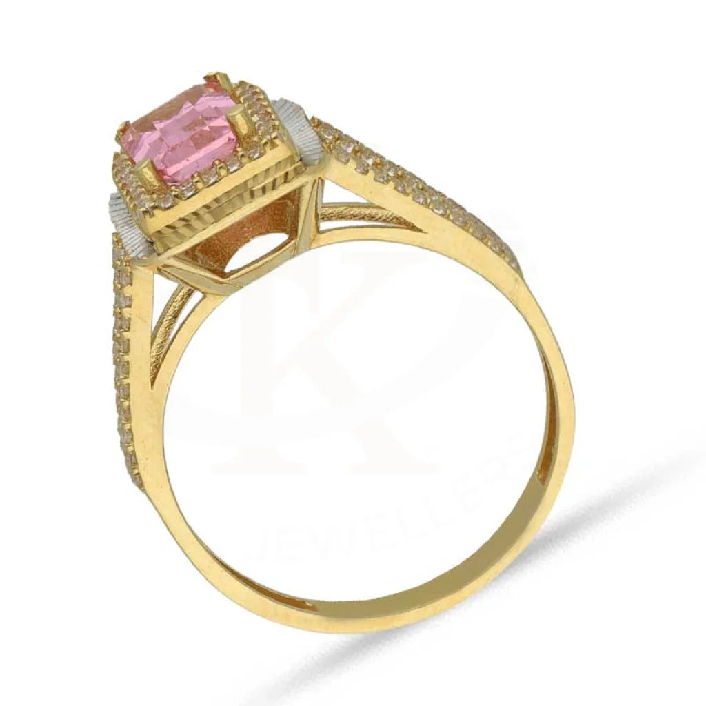 Gold Solitaire Ring 18Kt - Fkjrn18K3850 Rings