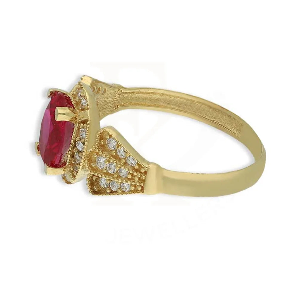 Gold Solitaire Ring 18Kt - Fkjrn18K3851 Rings