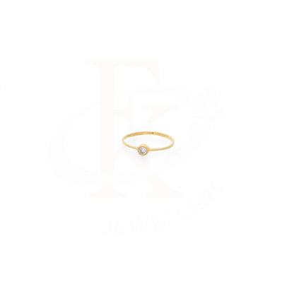 Solitaire Gold Ring 18Kt - Fkjrn18K7891 Rings