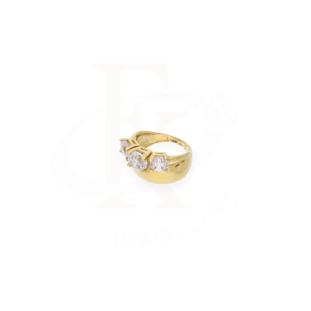 Solitaire Gold Ring 18Kt - Fkjrn18K7894 Rings