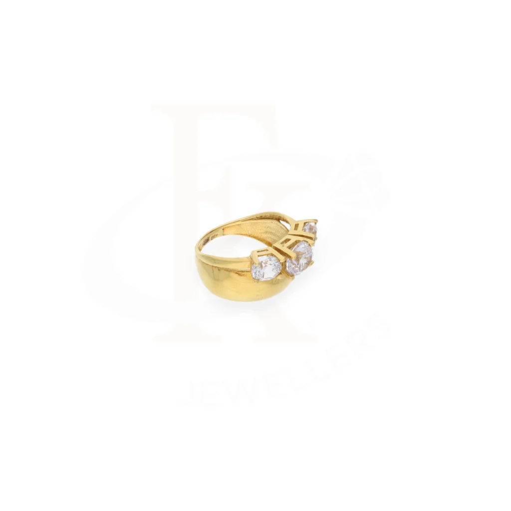 Solitaire Gold Ring 18Kt - Fkjrn18K7894 Rings