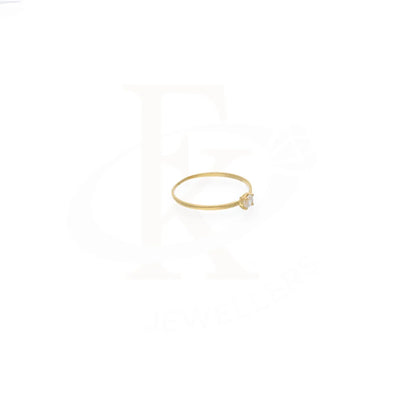 Gold Solitaire Ring 18Kt - Fkjrn18K7909 Rings